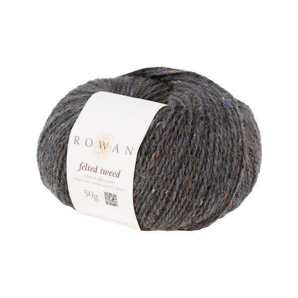Rowan Yarn | DK Yarn Felted Tweed - Gray