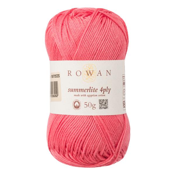 Rowan Summerlite 4ply Fingering Weight Cotton Knitting Yarn