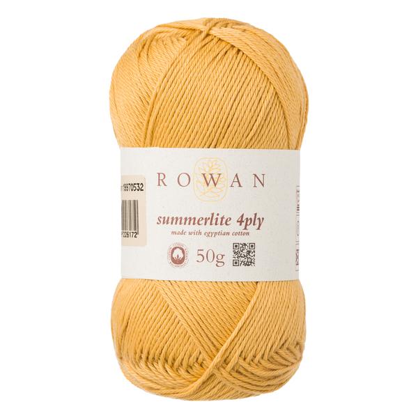 Rowan Summerlite 4ply Fingering Weight Cotton Knitting Yarn