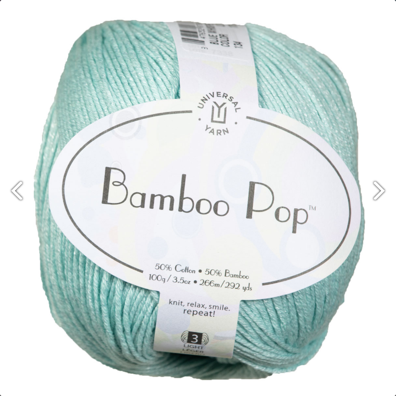 Bamboo Pop Yarn | Universal Yarn - Blue Whisper