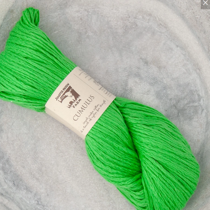 Juniper Moon Farm Cumulus Cotton Nylon Knitting Yarn