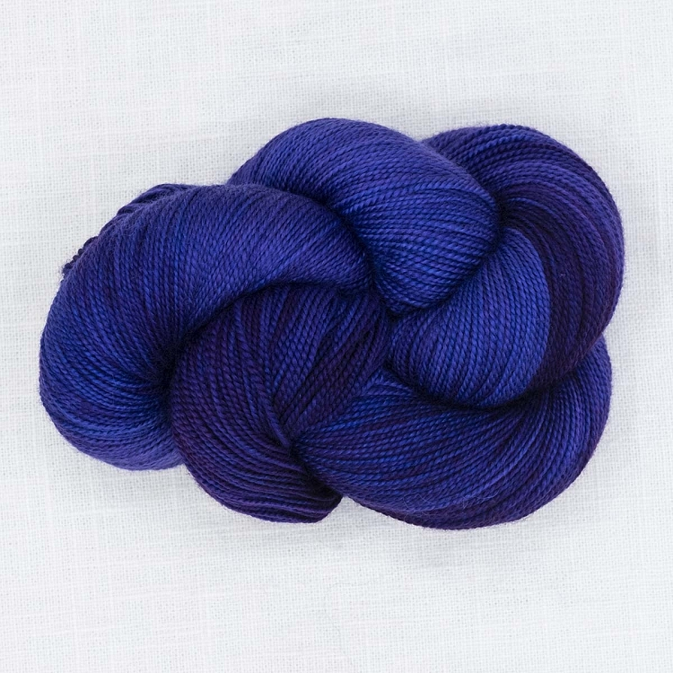 Knitted Wit Shimmer Fingering Merino Silk Knitting Yarn
