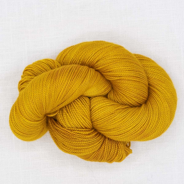 Knitted Wit Shimmer Fingering Merino Silk Knitting Yarn