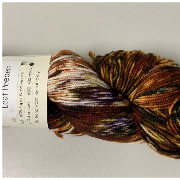 Knitted Wit Merino Fingering Variegated Knitting Yarn