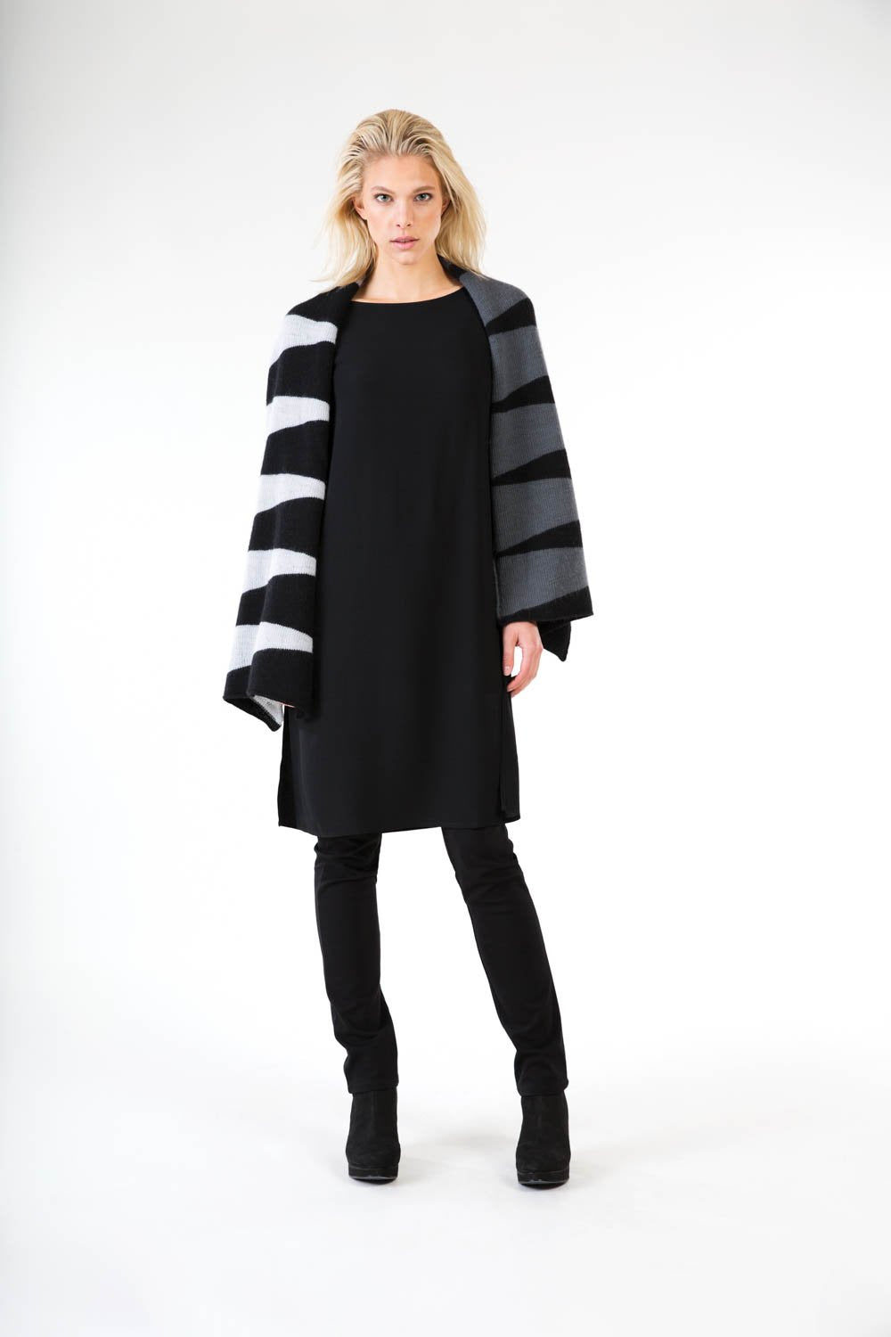 Shibui Knits Icon Colorblock Wrap (Birch)
