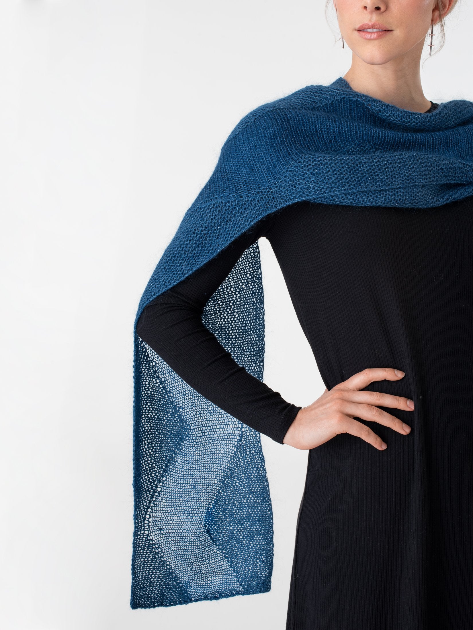 Shibui Knits Scroll Scarf | Free PDF