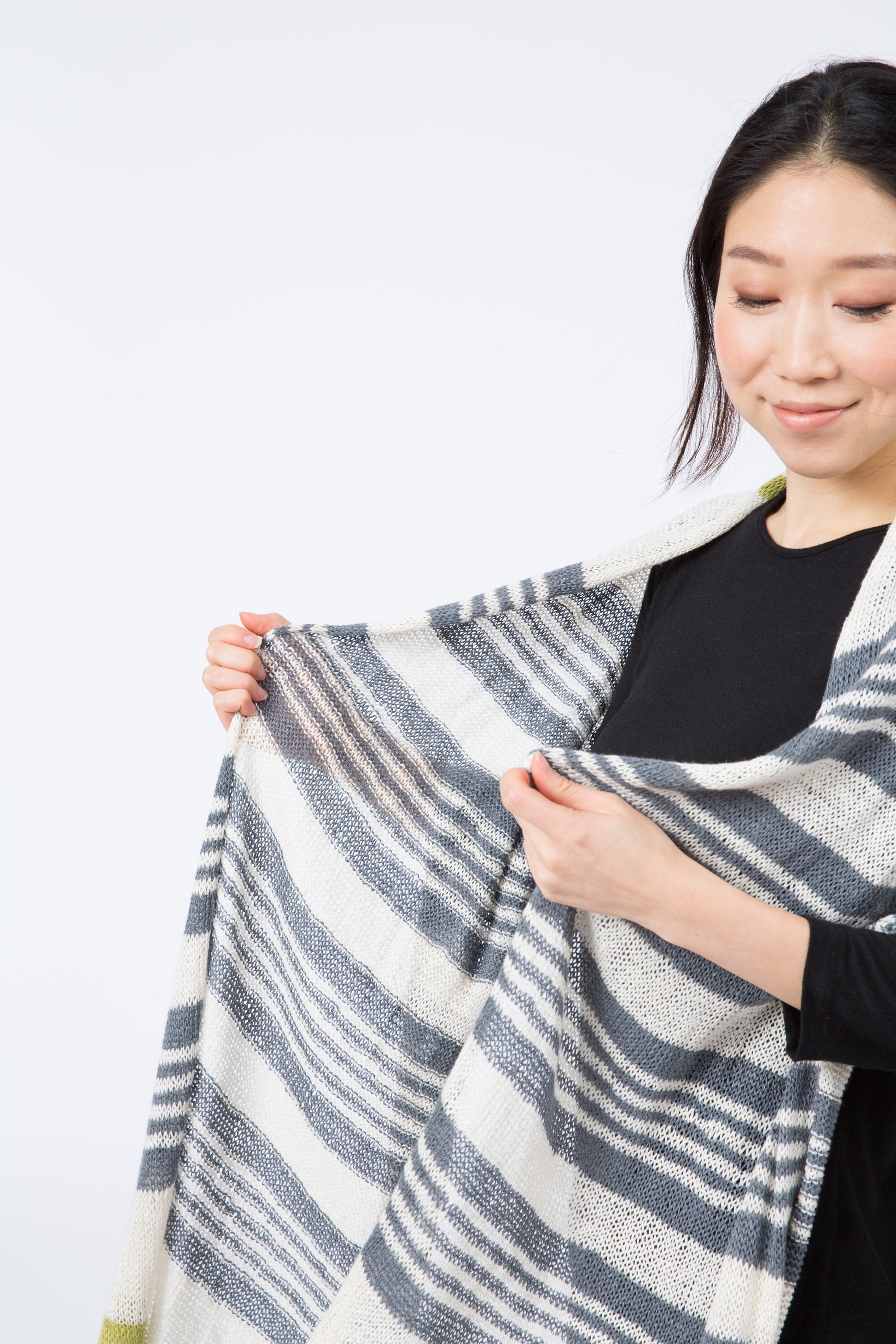 Shibui Knits Octave Striped Wrap 