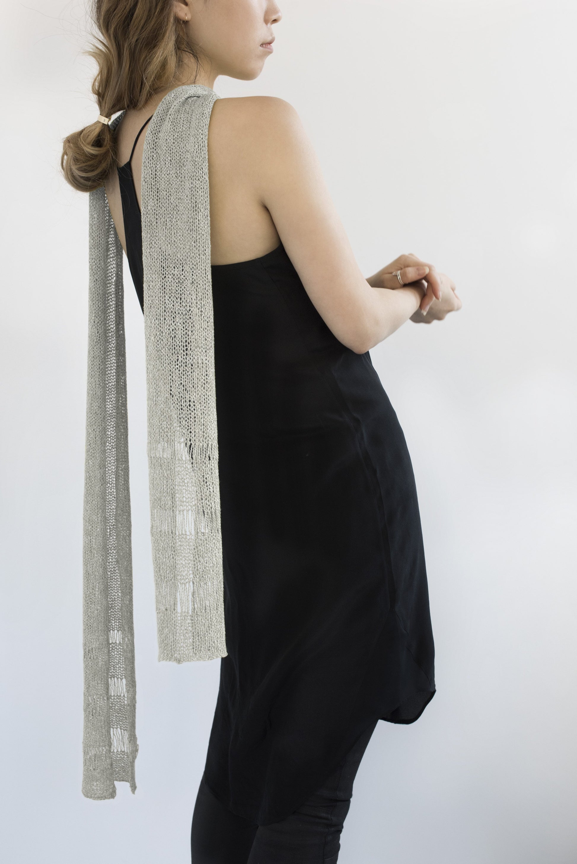 Shibui Knits Tier Scarf (Cima, Twig) 