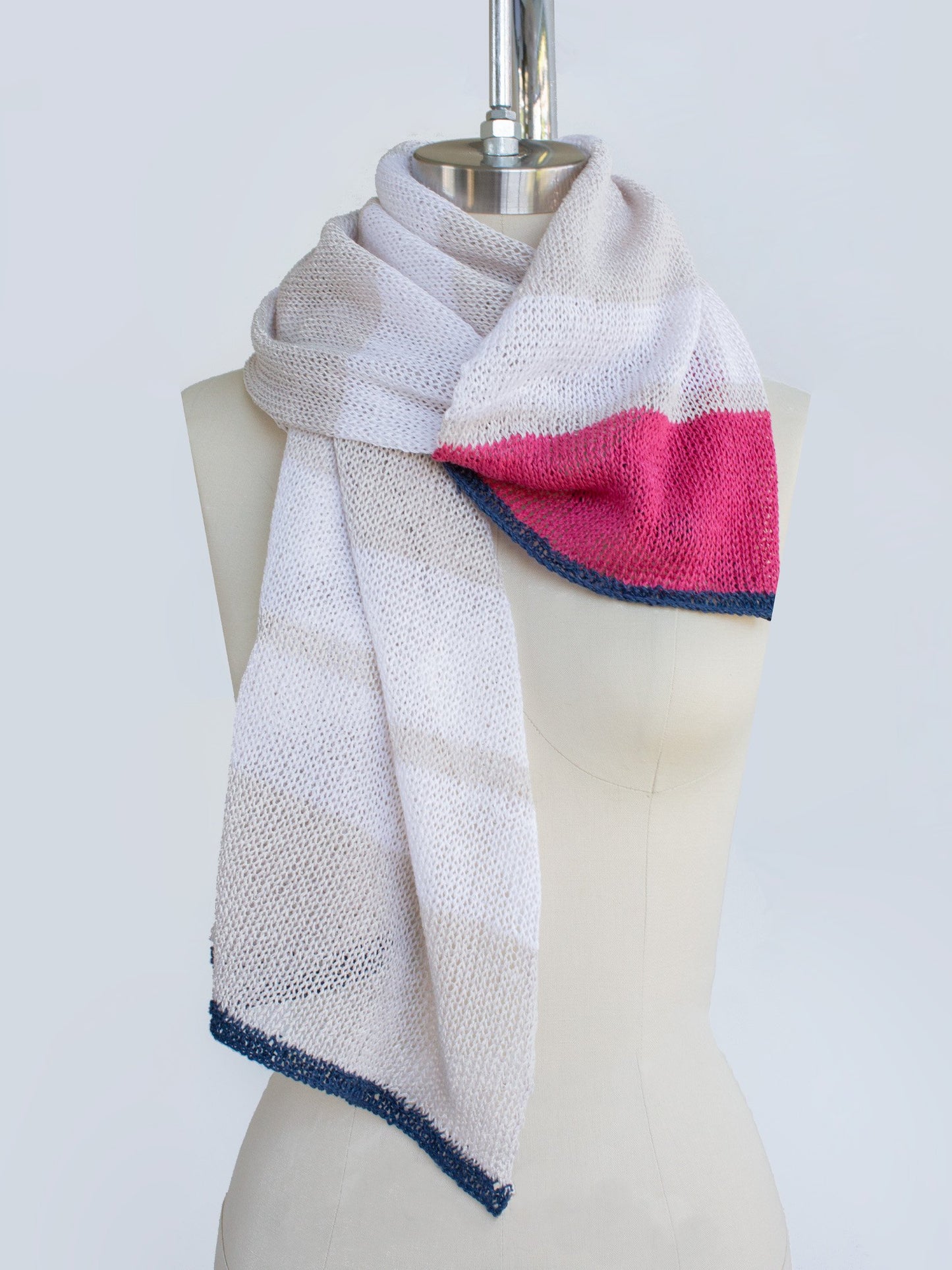 Shibui Knits Traverse Striped Scarf (Koan)