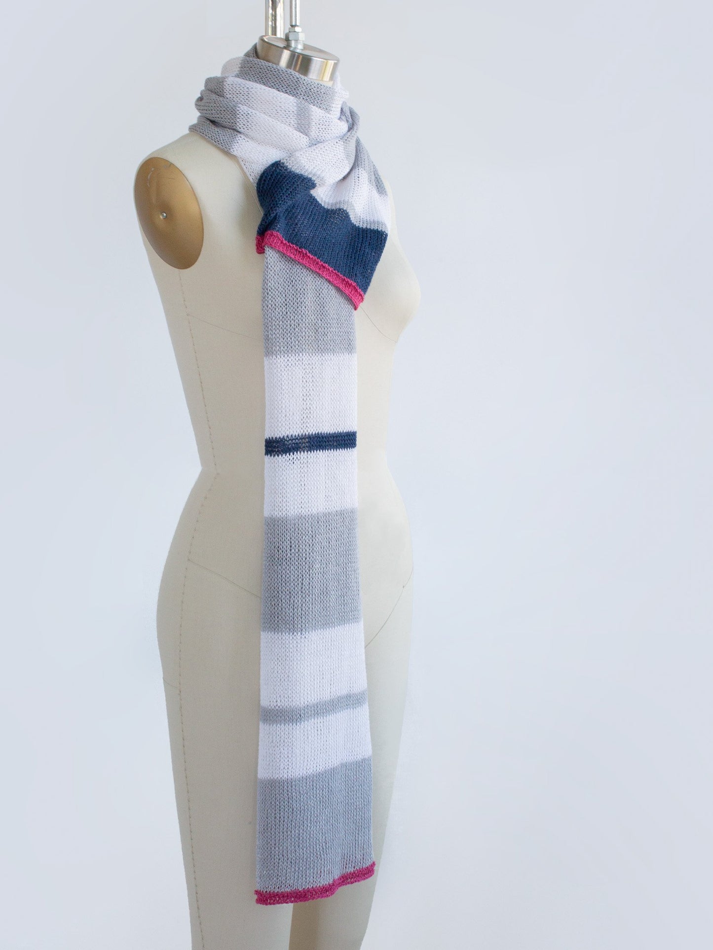 Shibui Knits Traverse Striped Scarf (Koan)