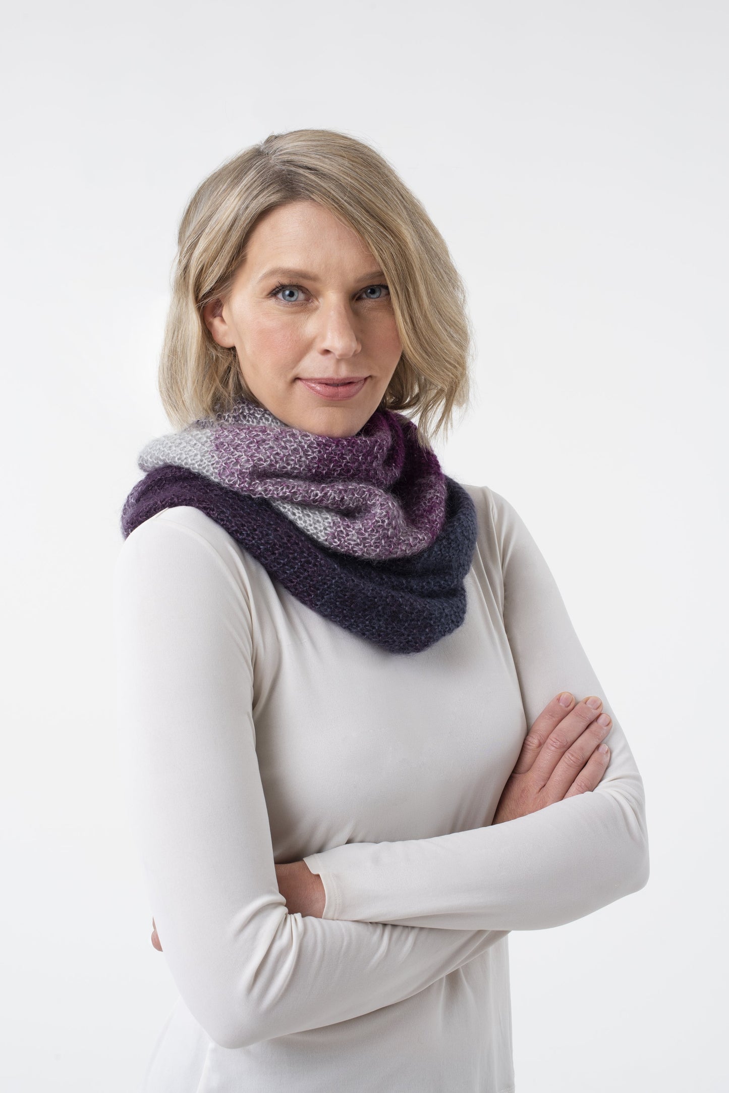 Shibui Knits Gradient Cowl (Silk Cloud)