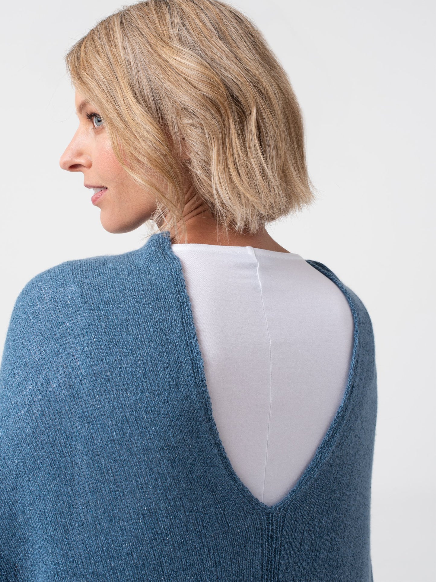 Shibui Knits Lyon Poncho (Pebble)