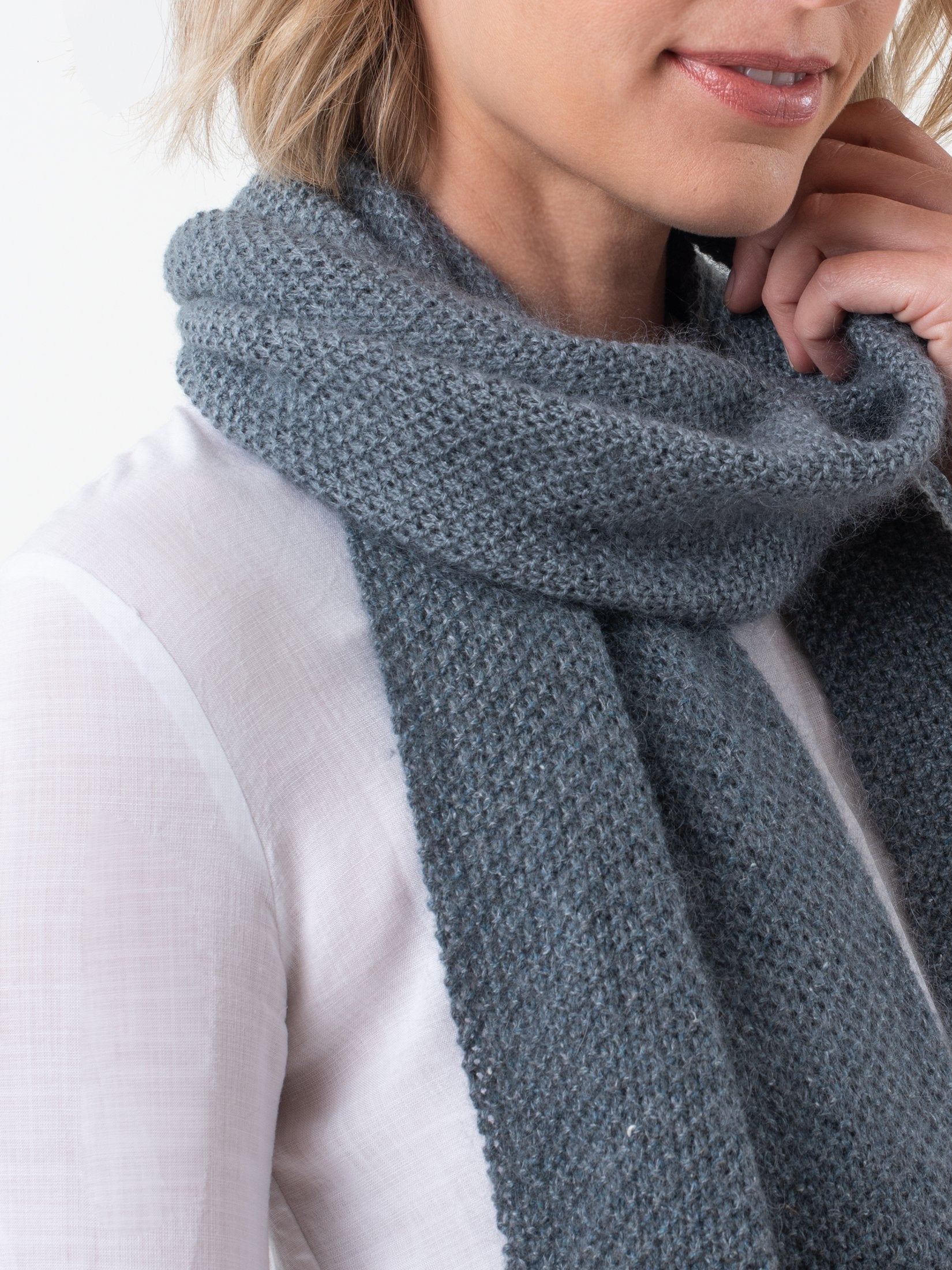 Shibui Knits Multigrain Scarf | Luxurious Look