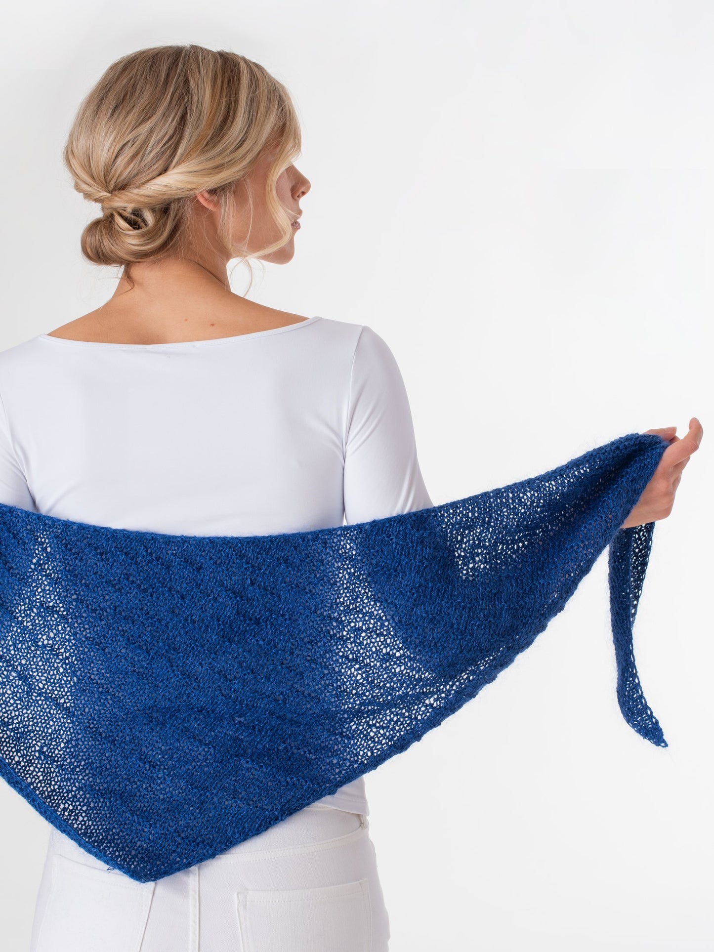 Shibui Knits Torrent Shawl 2 (Vine + Silk Cloud)