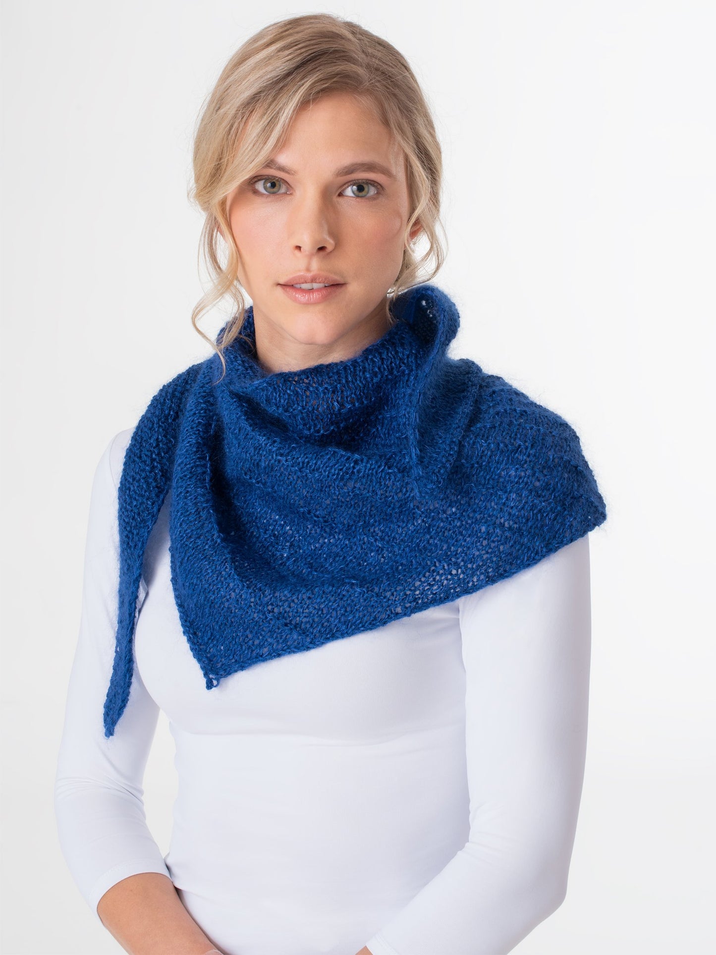 Shibui Knits Torrent Shawl 2 (Vine + Silk Cloud)