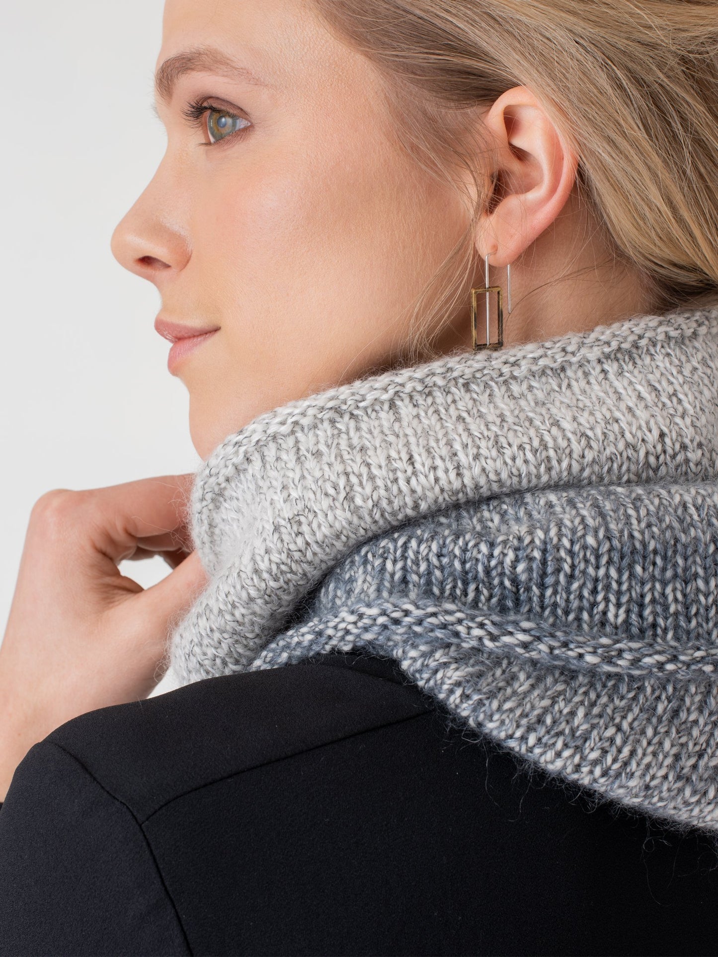 Shibui Knits Sindi Cowl (Nest + Silk Cloud)