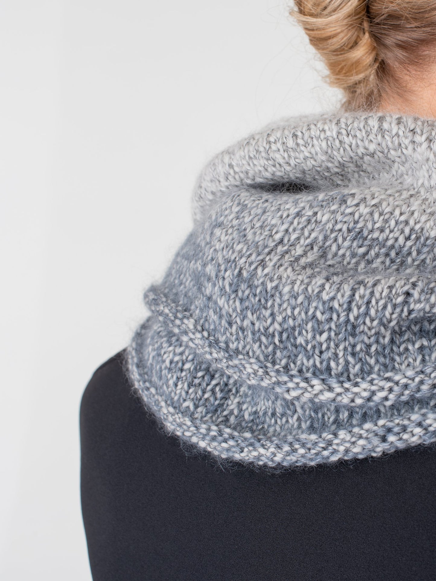 Shibui Knits Sindi Cowl (Nest + Silk Cloud)