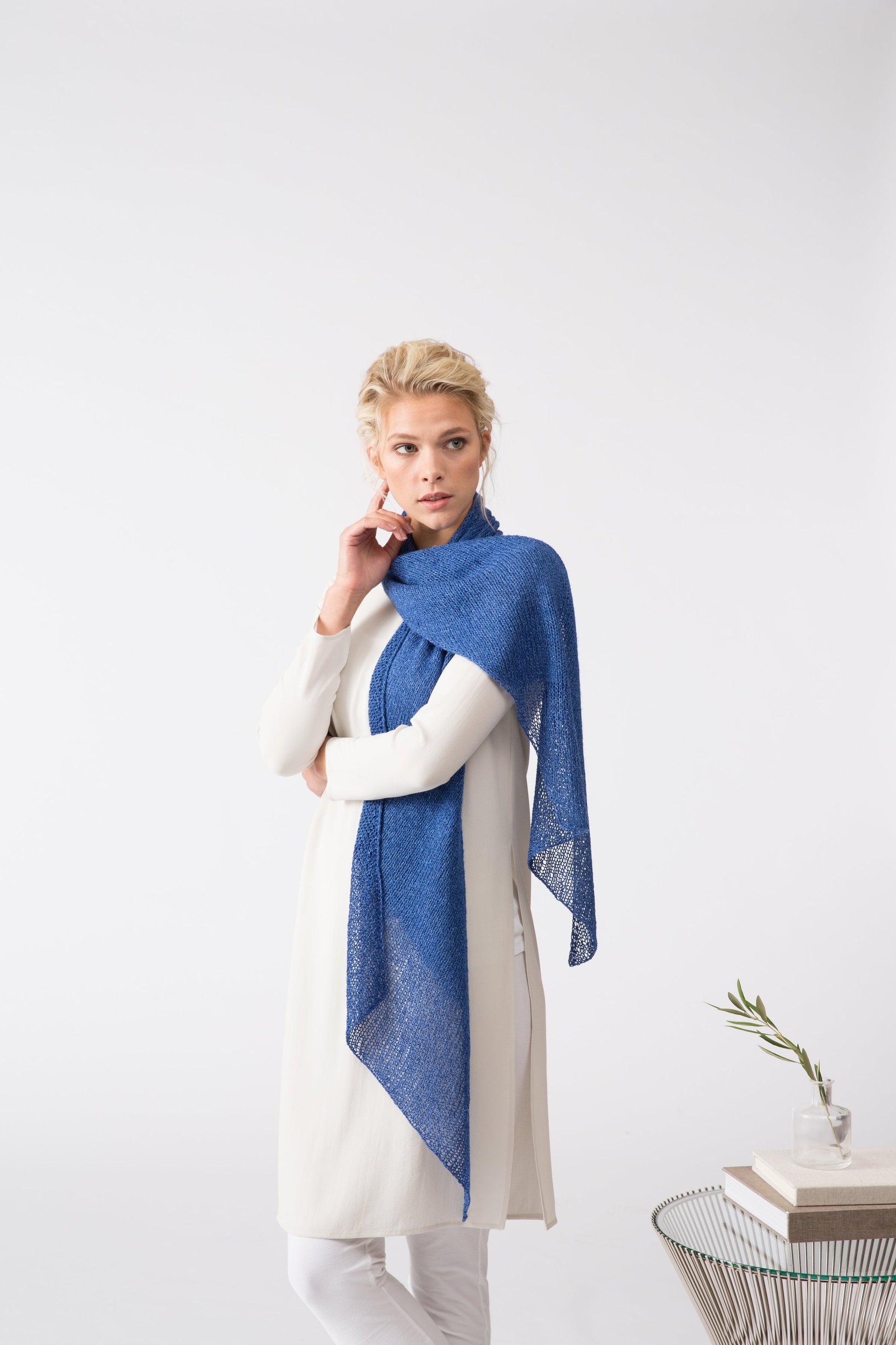 Shibui Knits Crete Scarf (Lunar + Twig)