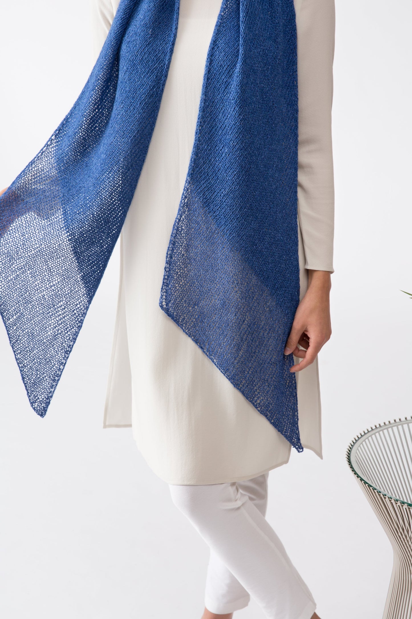 Shibui Knits Crete Scarf (Lunar + Twig)