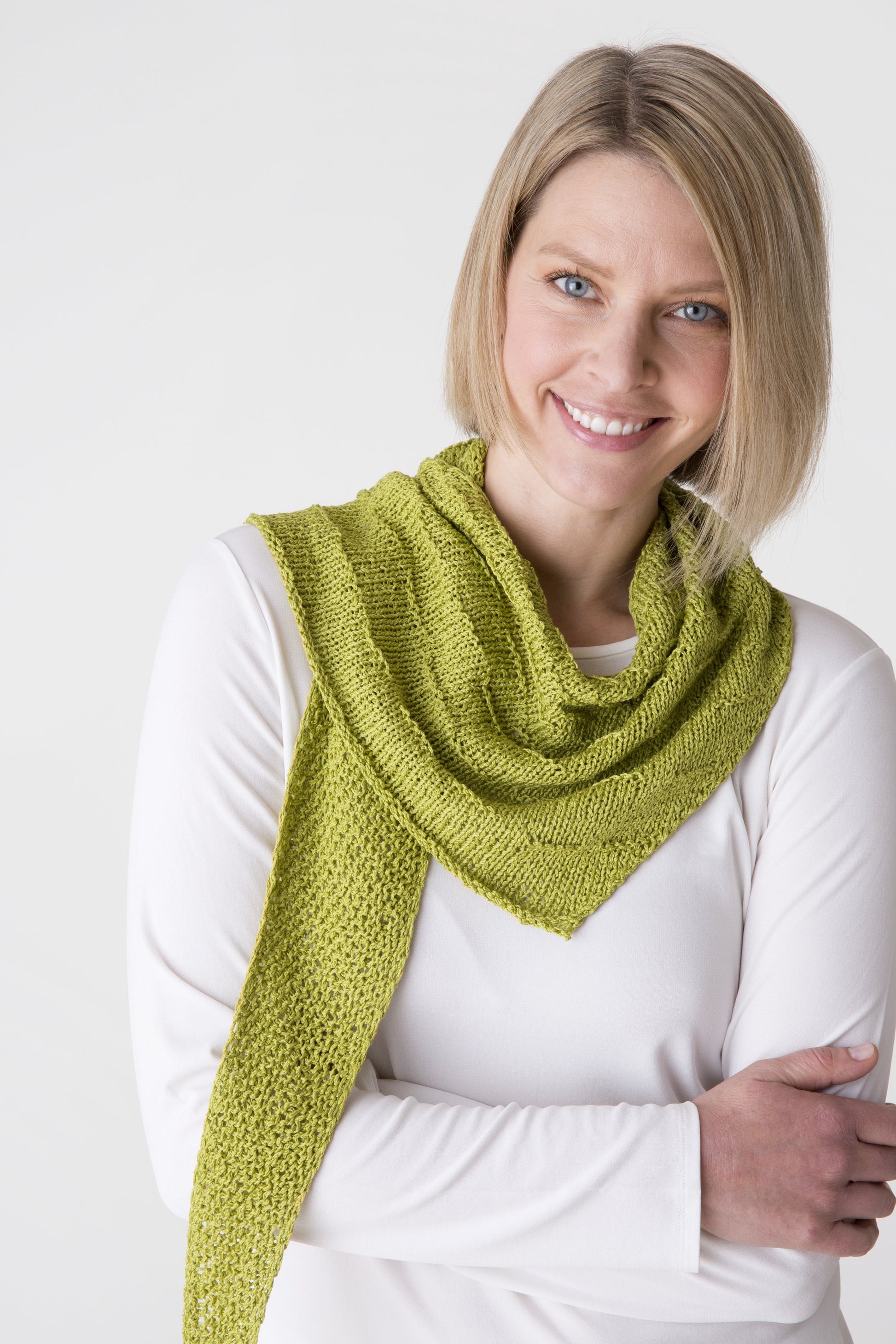 Shibui Knits Torrent Shawl (Rain) | Shibui Knits