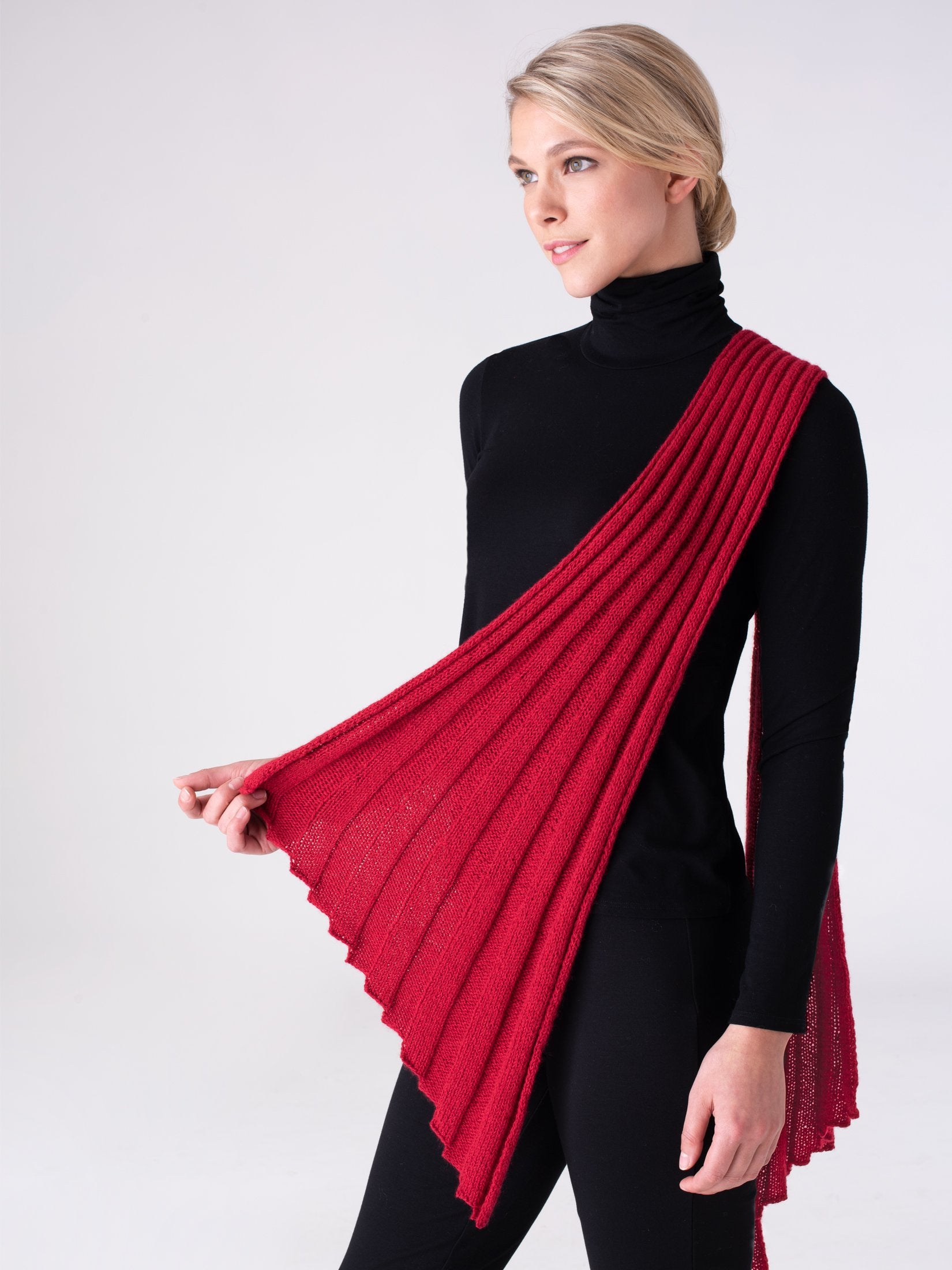 Shibui Knits Stoa Ribbed Scarf (Echo) | Shibui Knits