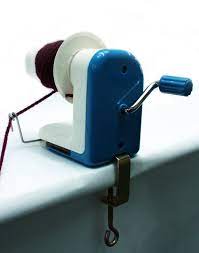 Lacis Ball Winder and Peg Swift Bundle - Lacis Fixed Peg Table Swift with Lacis In-Line Yarn Ball Winder