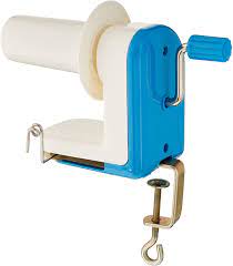 Lacis Ball Winder and Peg Swift Bundle - Lacis Fixed Peg Table Swift with Lacis In-Line Yarn Ball Winder