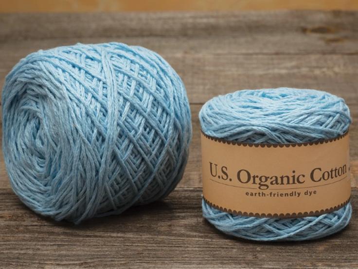 Organic Cotton Balls Sport Weight Yarn | Appalachian Baby