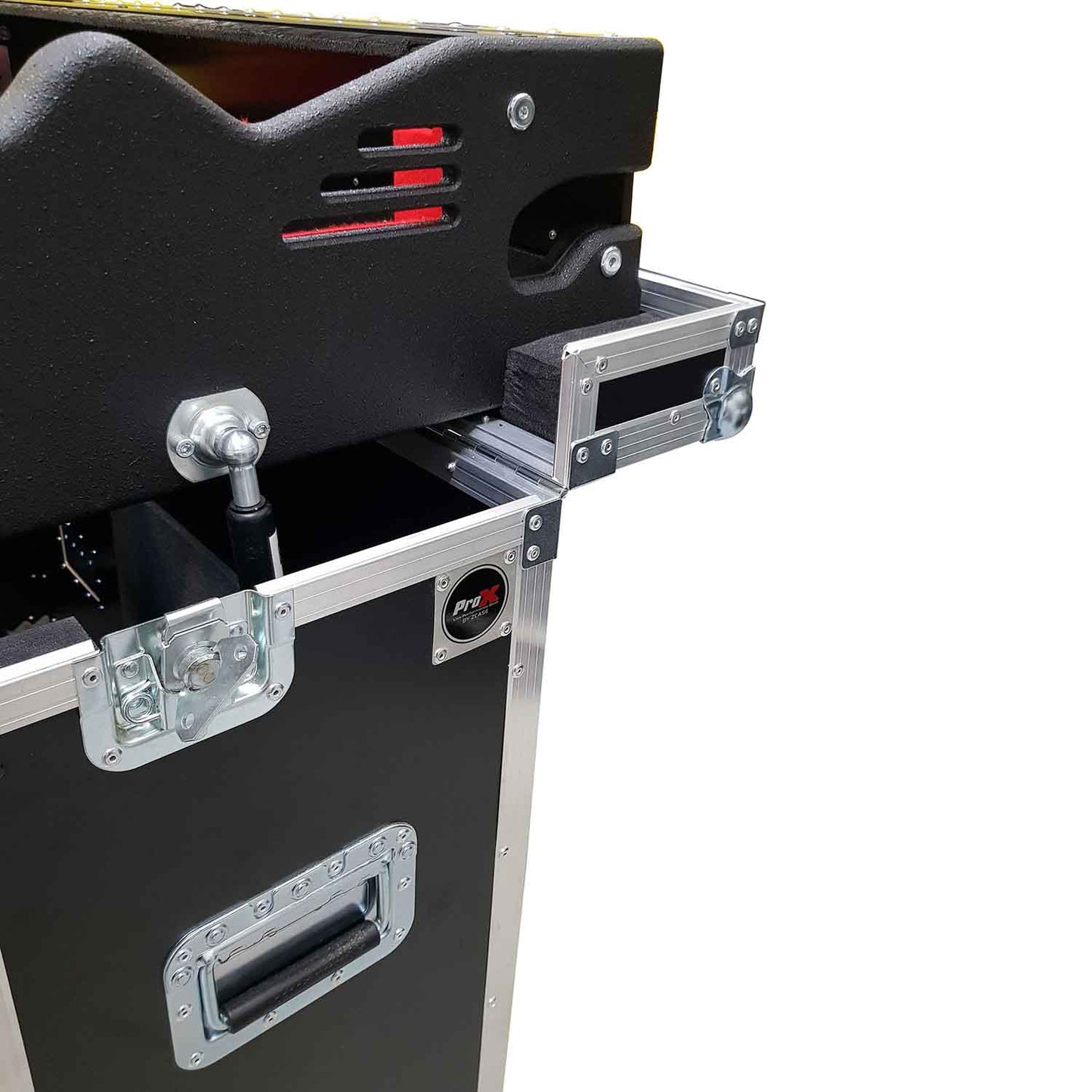 ProX XZF-MIDM32 Flip-Ready Easy Retracting Hydraulic Lift DJ Case for Midas M32 Console - Hollywood DJ