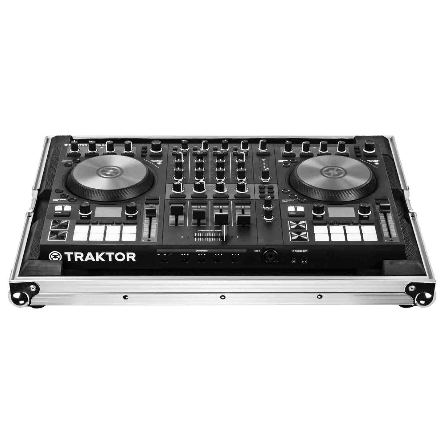 Odyssey FRTKS4MK3 DJ Case for Low Profile Native Instruments Traktor Kontrol S4 MK3 - Hollywood DJ