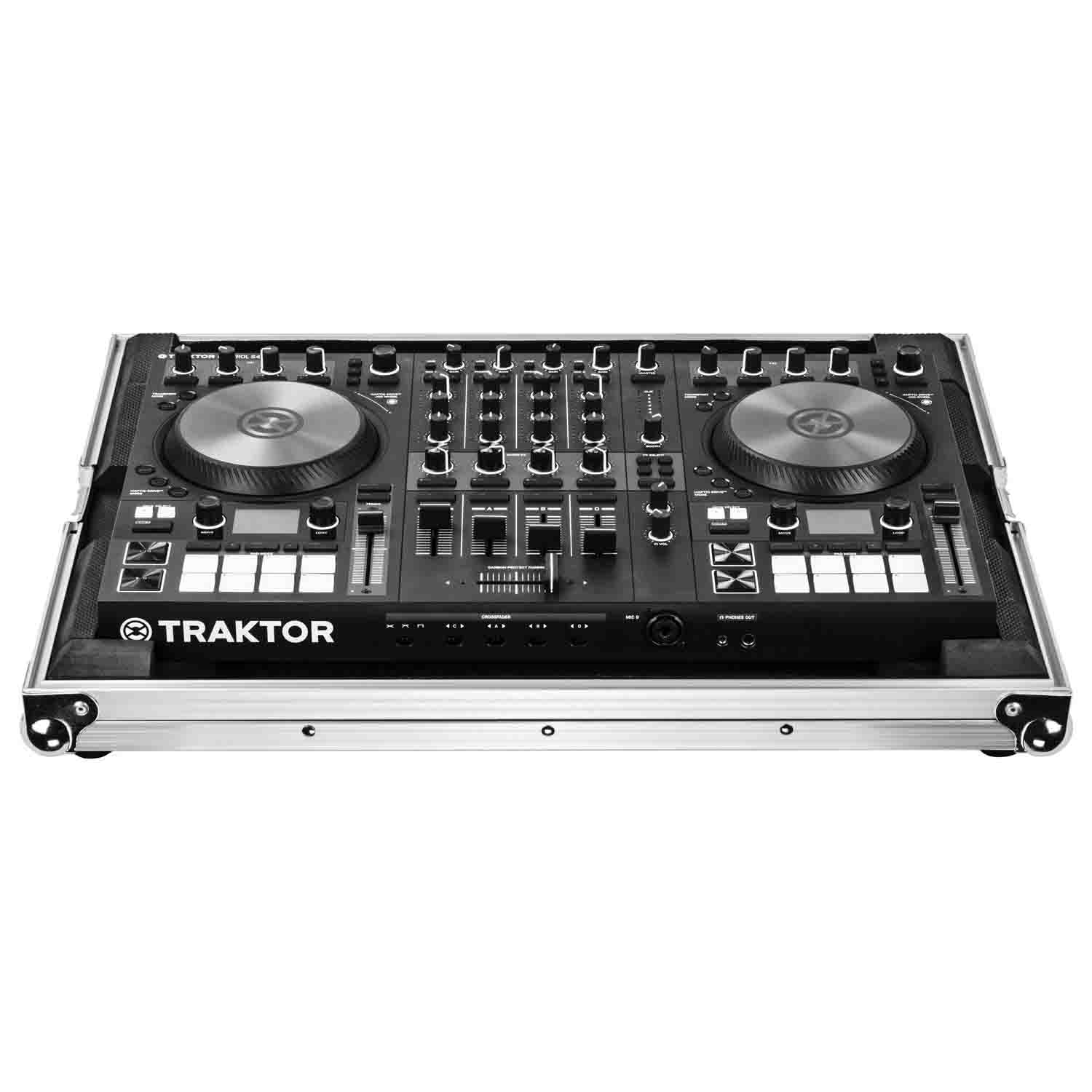 Odyssey FRTKS4MK3 DJ Case for Low Profile Native Instruments Traktor Kontrol S4 MK3 - Hollywood DJ