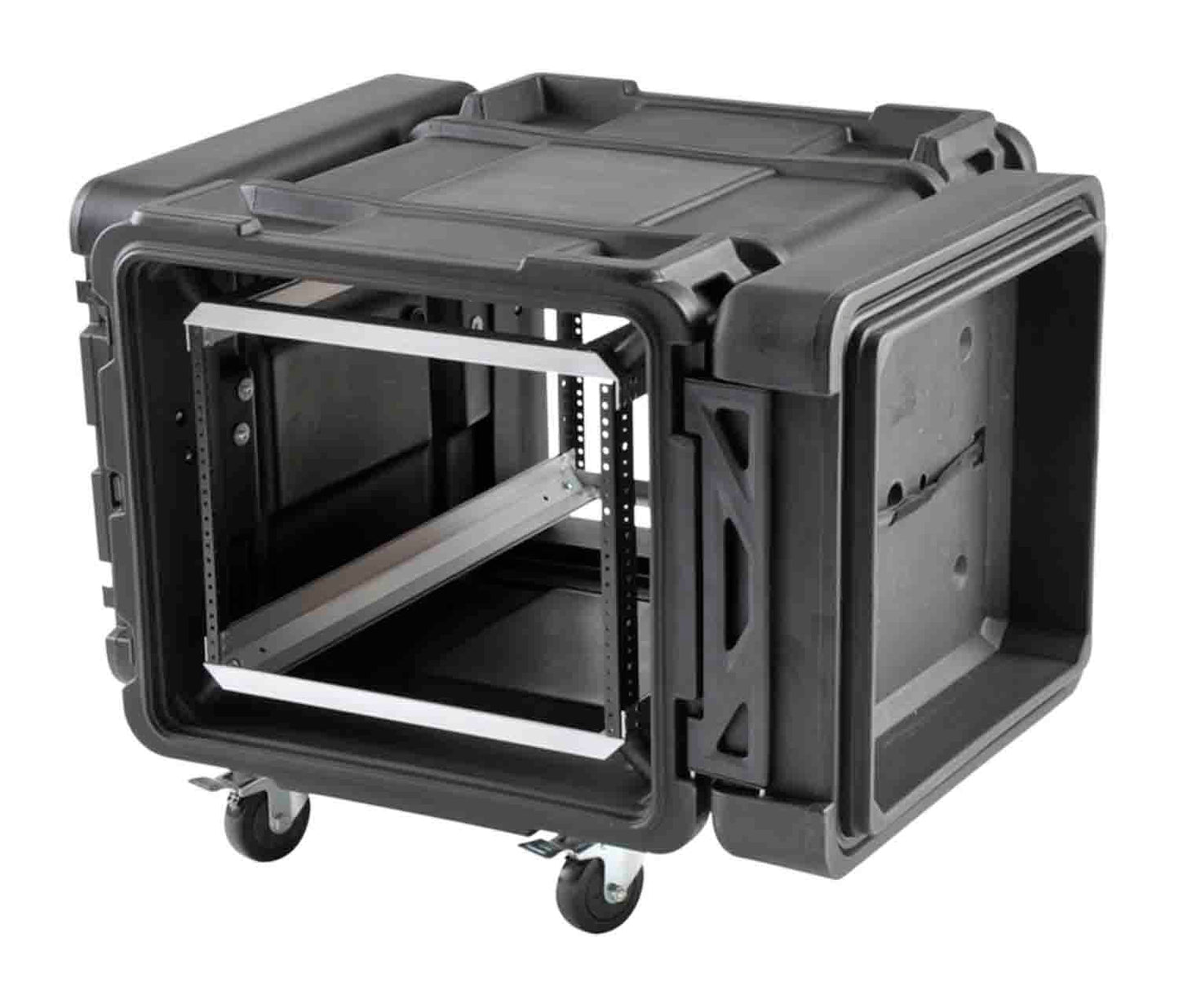 SKB Cases 3SKB-R908U30 8U 30-inch Deep rSeries Shock Rack - Hollywood DJ