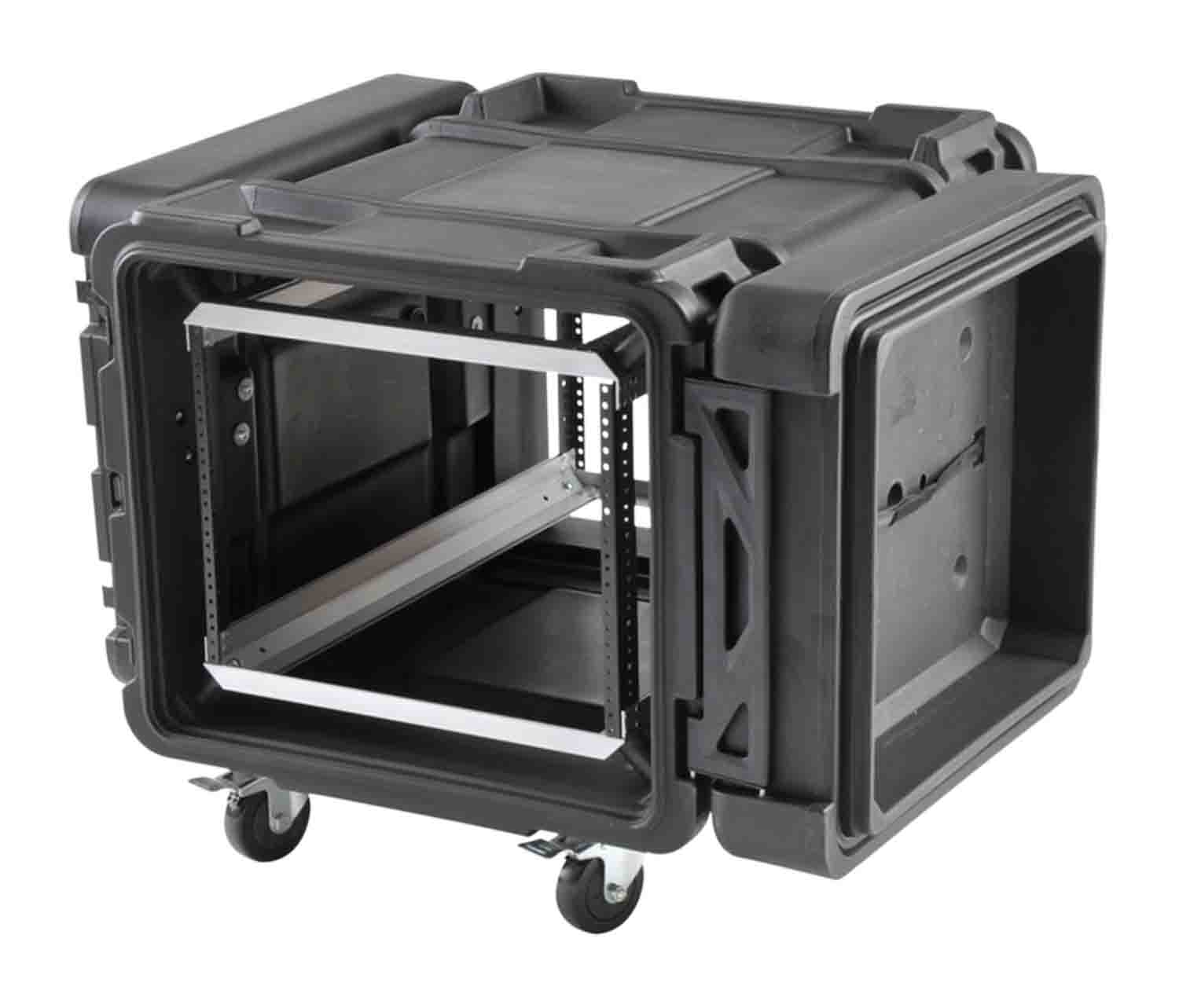 SKB Cases 3SKB-R908U30 8U 30-inch Deep rSeries Shock Rack - Hollywood DJ