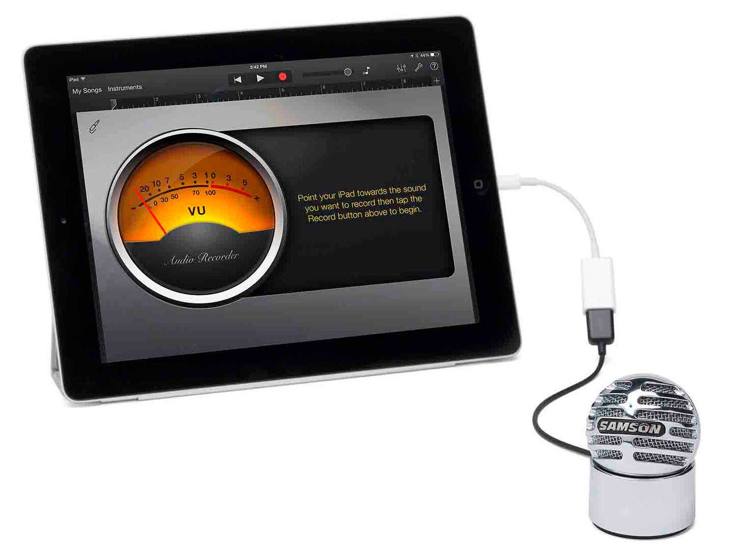 Samson Meteorite USB Condenser Microphone for Computer Recording - Hollywood DJ