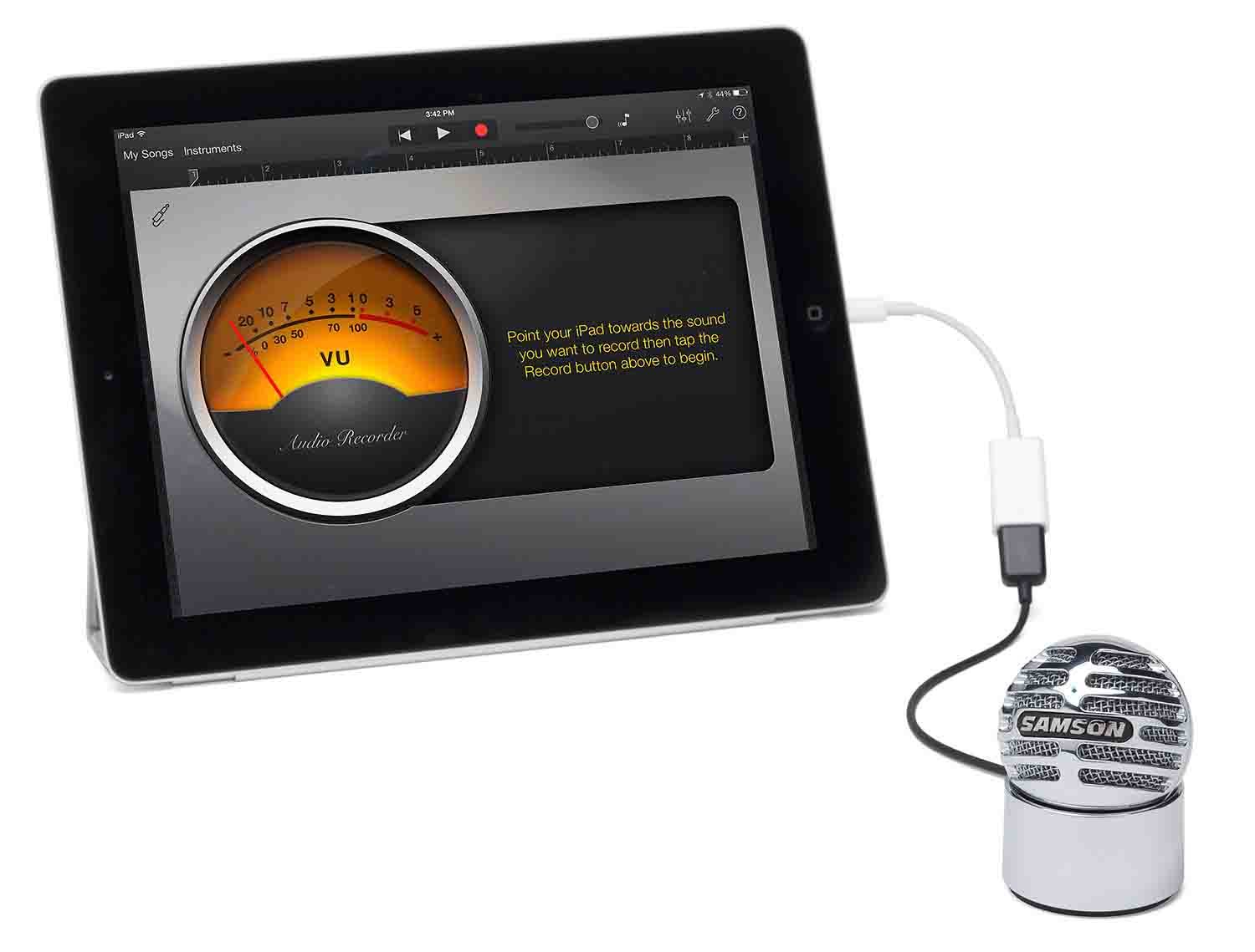 Samson Meteorite USB Condenser Microphone for Computer Recording - Hollywood DJ
