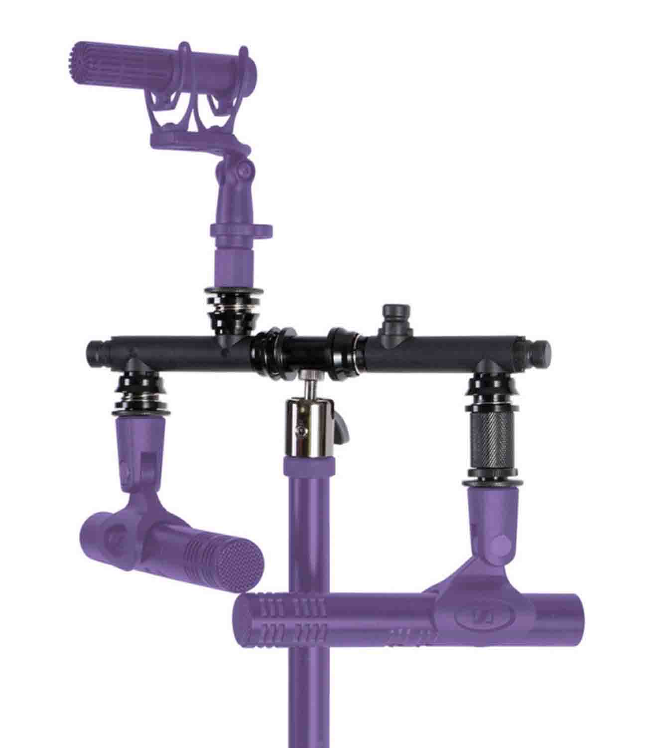 Onstage MY800 Quick-Release Stereo Microphone Bar - Black - Hollywood DJ