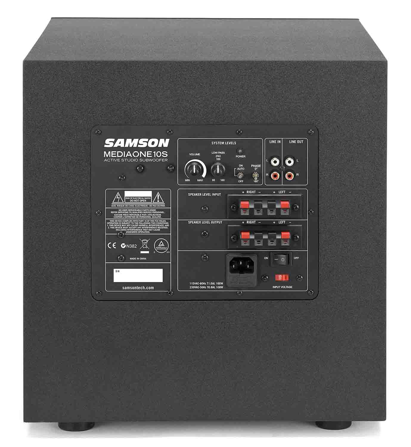 Samson Media One 10S Active Studio Subwoofer