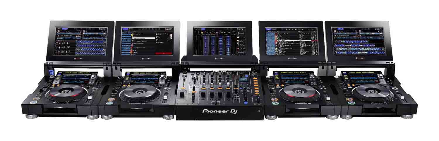 Pioneer DJ DJM-TOUR1 Tour System 4-Channel Digital Mixer with Foldout Touch Screen - Hollywood DJ