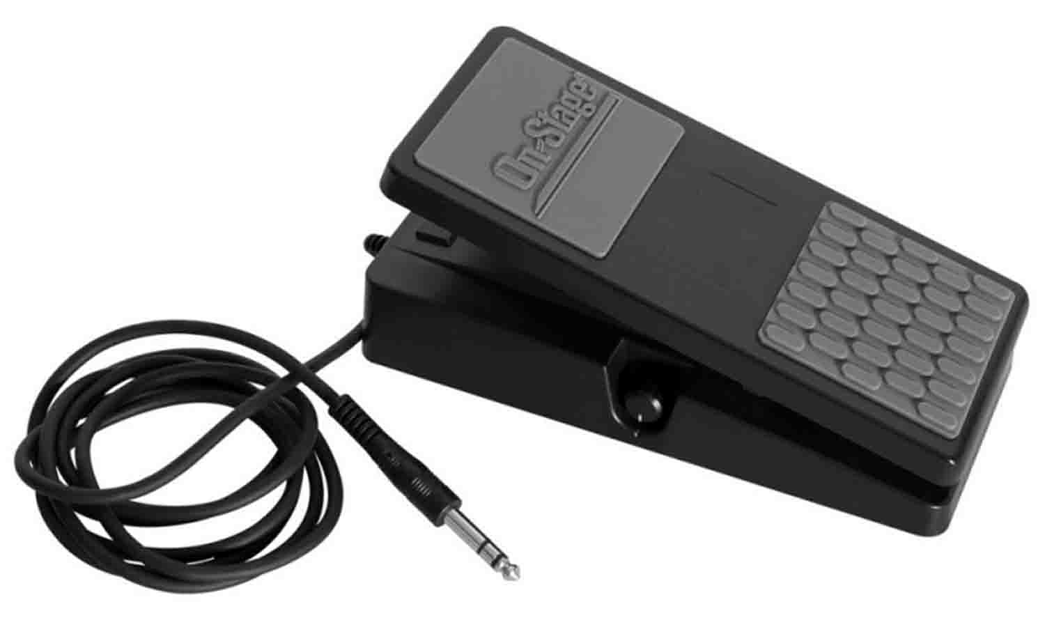 Onstage KEP100 Expression Pedal - Black - Hollywood DJ