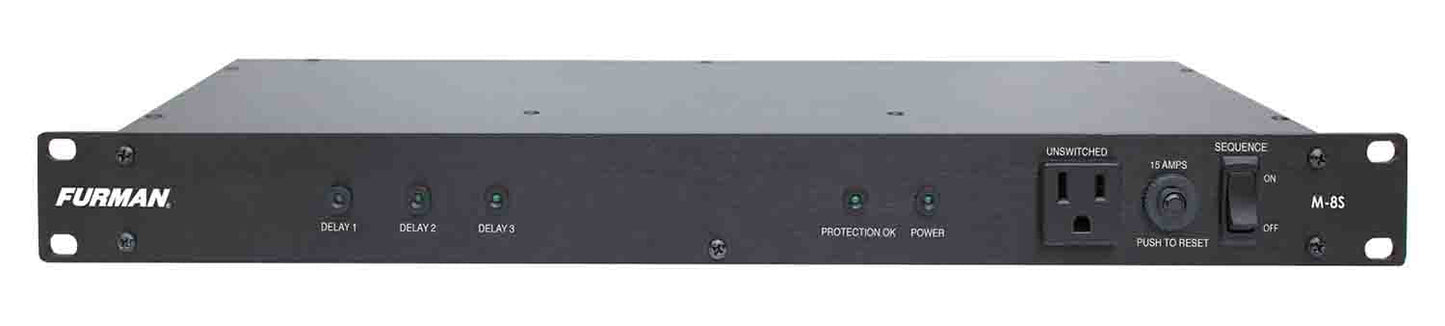 Furman M-8S, 15A Standard Power Conditioner with Sequencer - Hollywood DJ