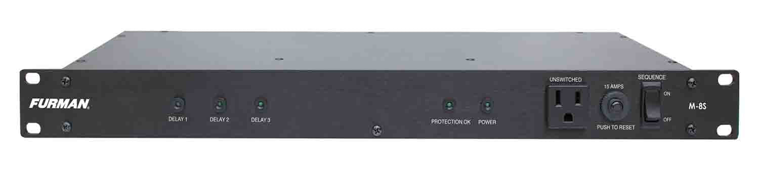 Furman M-8S, 15A Standard Power Conditioner with Sequencer - Hollywood DJ