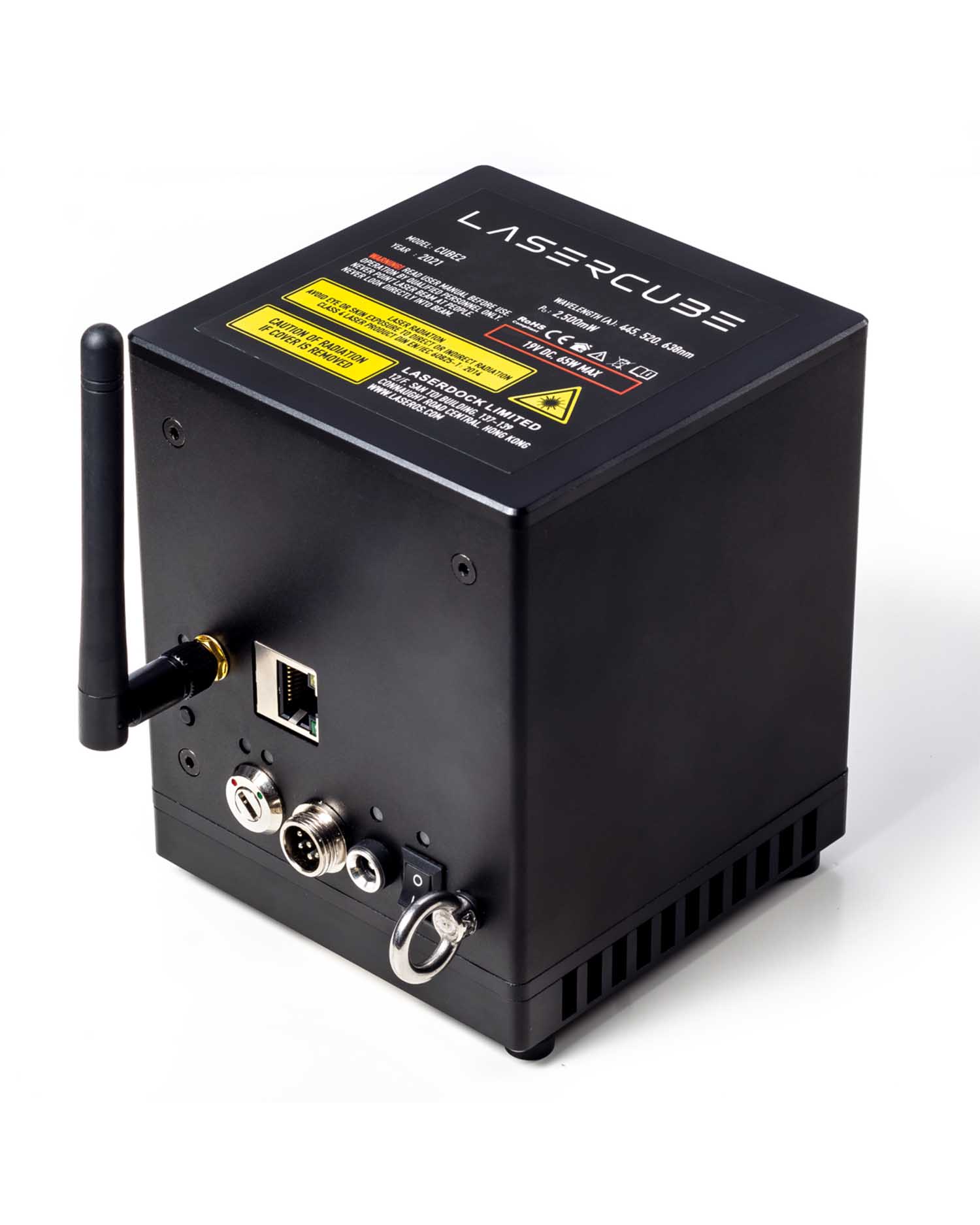 Open Box: X-Laser LaserCube 2.5W WIFI DJX Package by Wicked Lasers - Hollywood DJ