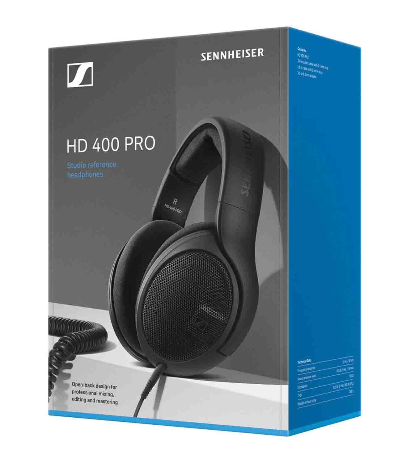Sennheiser HD 400 PRO Studio Reference Headphones - Hollywood DJ