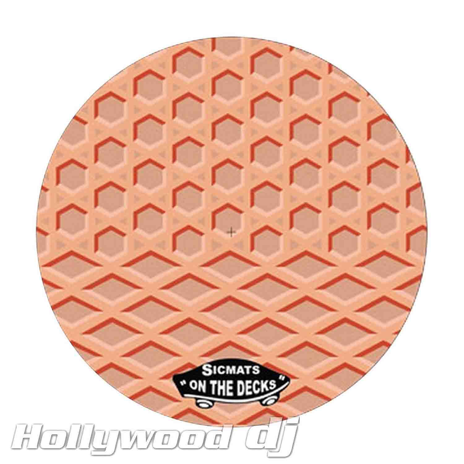 Sicmats DJ Slipmats VANS WAFFLE SOLE Technics Turntable Slip Mat Set Sic Mats - Pair - Hollywood DJ
