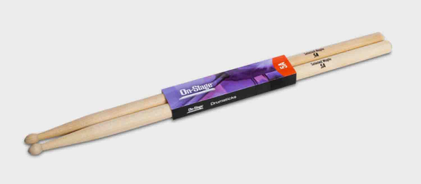 Onstage MW Maple Drum Sticks - Hollywood DJ