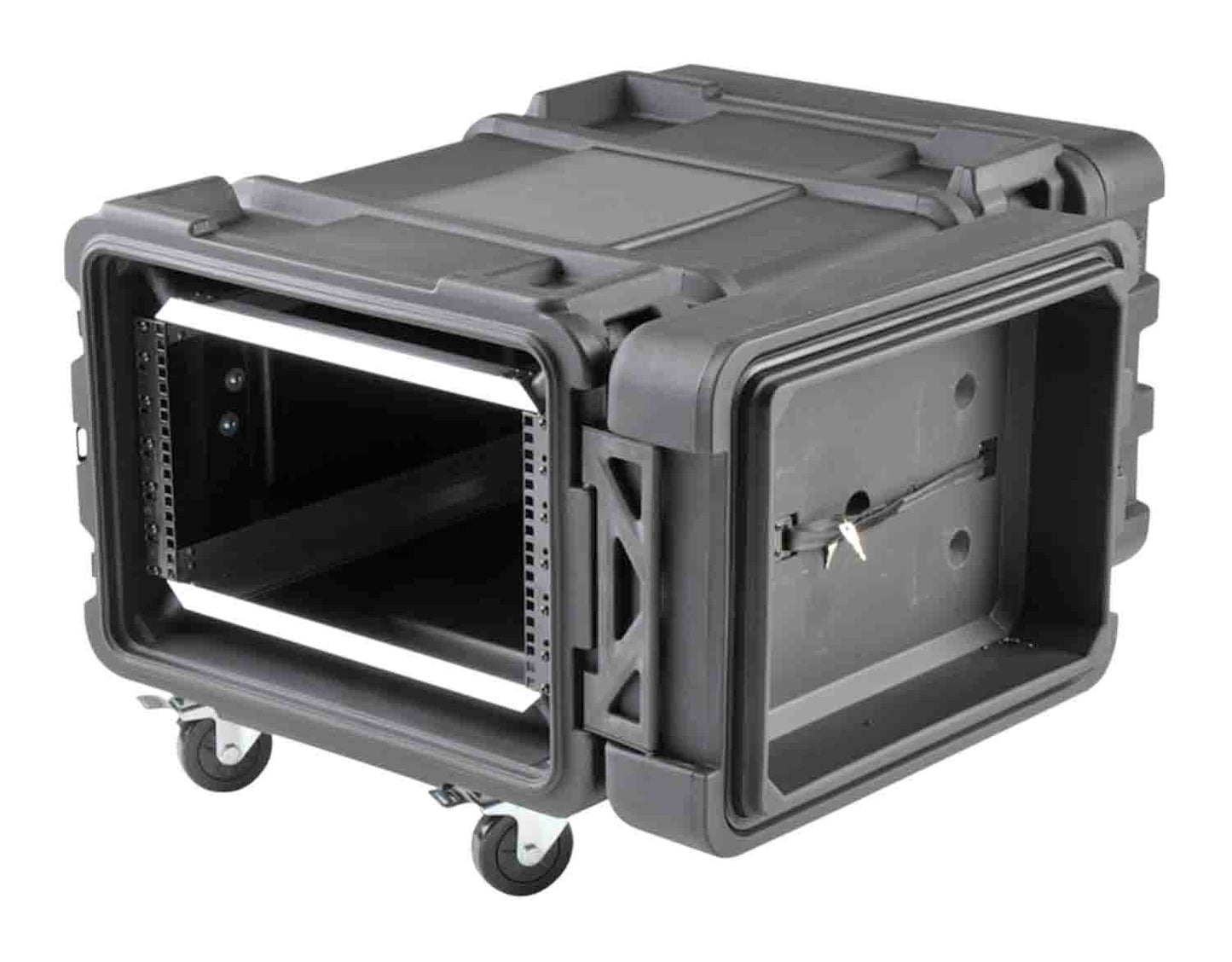 SKB Cases 3SKB-R906U28, 6U 28-Inch Deep rSeries Shock Rack - Hollywood DJ
