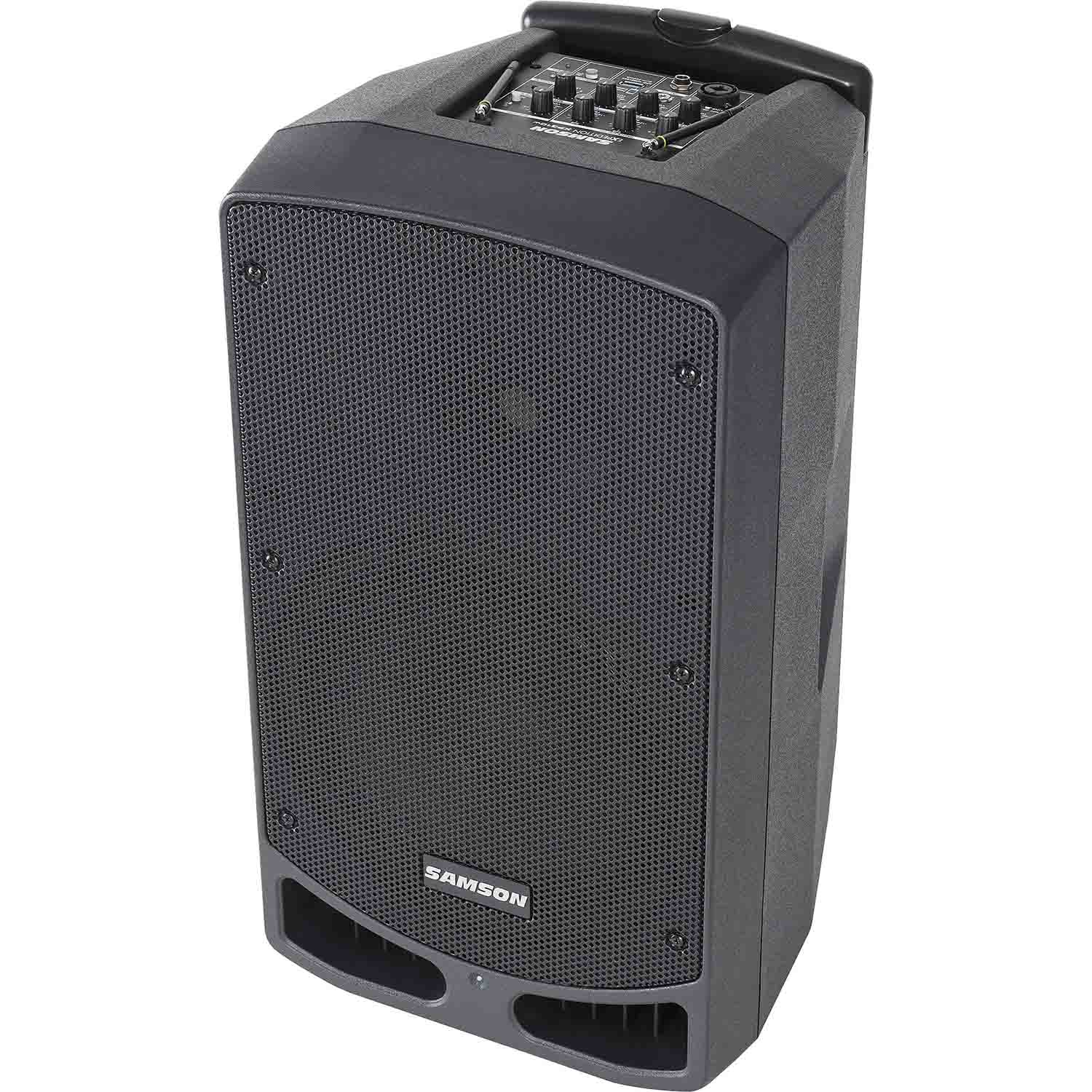 Samson SAXP310W-K Portable PA System with Wireless Microphone - K: 470 to 494 MHz - Hollywood DJ
