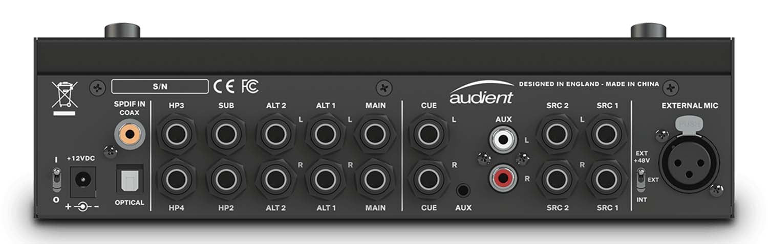 Audient NERO Desktop Monitor Controller - Hollywood DJ