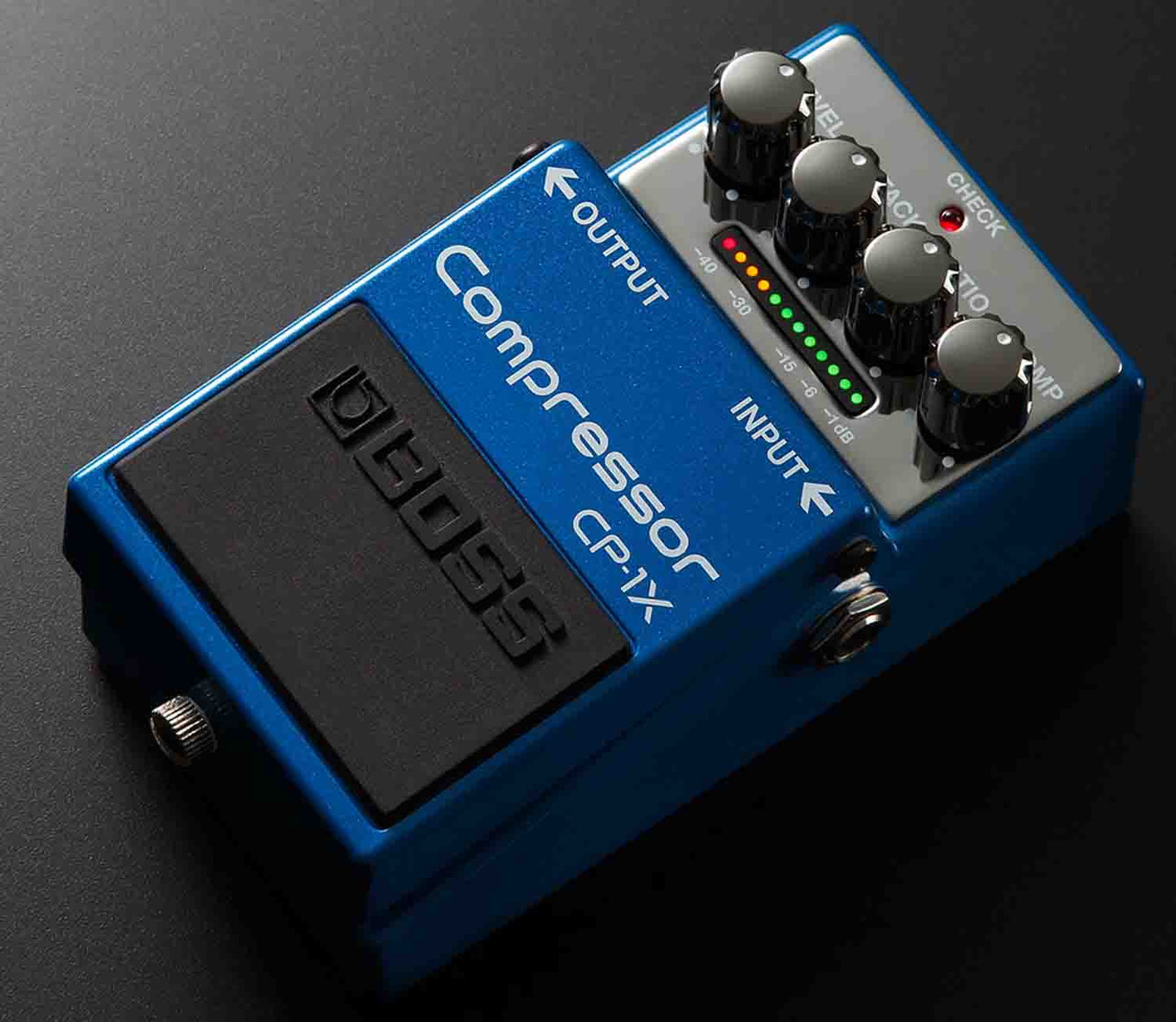 Boss CP-1X Compressor Effects Pedal with Gain Reduction Indicator - Hollywood DJ