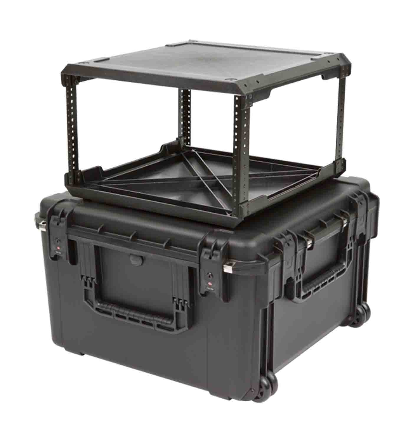 SKB Cases 3i-2424M146U, 20-Inch 6U iSeries Injection Molded Fly Rack - Hollywood DJ